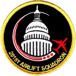 201st Airlift Squadron C-40 Morale
