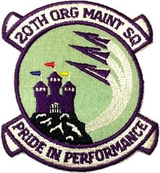 20th Organizational Maintenance Squadron
UK made.
