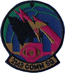 2143d Communications Squadron
German made.
Keywords: subdued