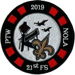 21st Fighter Squadron New Orleans Deployment 2019
