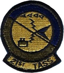 21st Tactical Air Support Squadron (Light)
As worn by aircrew on Velcro.
Keywords: subdued