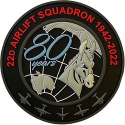 22d Airlift Squadron 80th Anniversary
Keywords: PVC