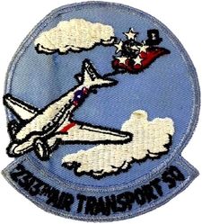 2313th Air Transport Squadron
VIP transportation unit.
