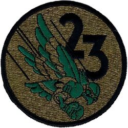 23d Tactical Fighter Squadron
Larger, German made circa 1981.
Keywords: subdued