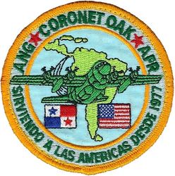 24th Expeditionary Airlift Squadron CORONET OAK
SERVIENDO A LAS AMERICAS DESDE 1977 = Serving Latin America Since 1977
