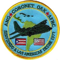 24th Expeditionary Airlift Squadron CORONET OAK
SERVIENDO A LAS AMERICAS DESDE 1977 = Serving Latin America Since 1977 
