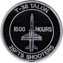 25th Flying Training Squadron T-38 1000 Hours
