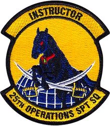 25th Operations Support Squadron Instructor
