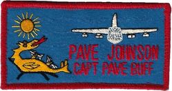 25th Tactical Fighter Squadron Project PAVE BUFF Morale
PAVE BUFF was a pathfinder operation in which AN/ARN-92 LORAN equipped B-52Ds would lead a three-ship cell to the target. After bomb release the pathfinder would orbit for 50 minutes, then lead a second cell to the target. LORAN stood for LOng RAnge Navigation. Only two such B-52Ds were available in the theater, so LORAN equipped F-4s would lead the B-52 cells to the targets. Thai made.
