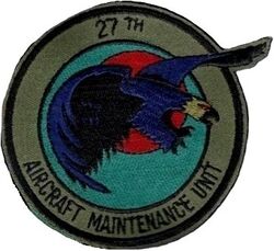 27th Aircraft Maintenance Unit
Keywords: subdued