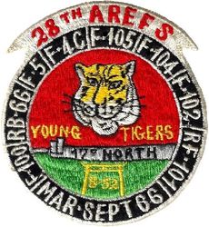 28th Air Refueling Squadron, Heavy Young Tiger Tanker Task Force Rotation 1966
TDY to U-Tapao RTAFB, Thailand. Japan made.
