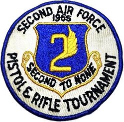 2d Air Force Pistol & Rifle Team Tournament 1965
