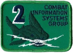 2d Combat Information Systems Group Supply Personnel
White bolts used for Supply personnel. Hat patch. 
