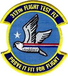 313th Flight Test Flight

