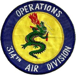 314th Air Division Operations
Korean made.
