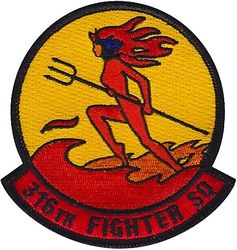 316th Fighter Squadron
Active duty personnel attached to the 157 FS, SC ANG.
