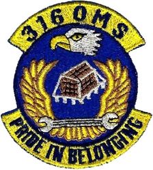316th Organizational Maintenance Squadron
