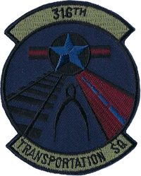 316th Transportation Squadron
Keywords: subdued
