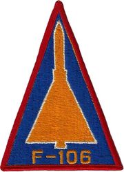 318th Fighter-Interceptor Squadron F-106 MA-1
MA-1 was the fire control system for the F-106. Patch modified from existing crew chief design by adding a red merrowed border.

