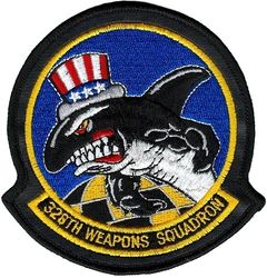 328th Weapons Squadron Morale
Known as Spermy the whale.
