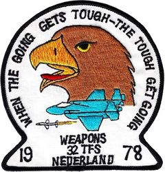 32d Tactical Fighter Squadron F-15 Weapons Loaders 1978
First year with the F15. Taiwan made.
