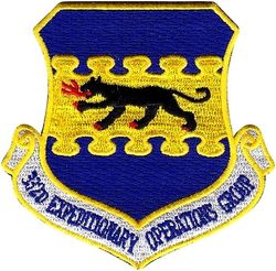 332d Expeditionary Operations Group
Activated in 1998, inactivated on 8 May 2012 and reactivated 16 November 2014. This patch is from after 2014.
