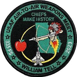 335th Fighter Squadron Air-to-Air Weapons Meet WILLIAM TELL 2023
