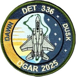 335th Expeditionary Fighter Squadron Detachment 336 2025
336th Expeditionary Fighter Squadron, which sent six F-15E Strike Eagles from its rotation at Kadena Air Base, Japan, to the U.S. Navy Support Facility in Diego Garcia, British Indian Ocean Territories May-August 2025.

