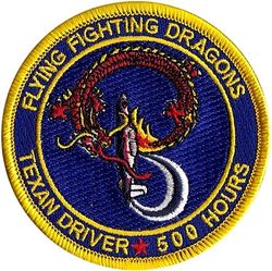 33d Flying Training Squadron T-6 500 Hours
