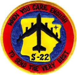 340th Bombardment Squadron, Heavy B-52 Select Crew S-22
Korean made.
