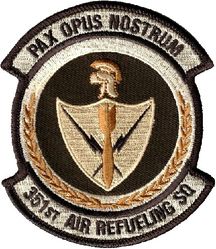 351st Air Refueling Squadron
Circa 2013.
Keywords: Desert
