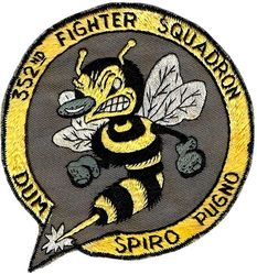 352d Tactical Fighter Squadron 
RVN made.
