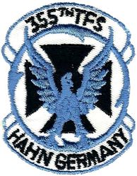 355th Tactical Fighter Squadron Hahn Deployment 1961
German made.
