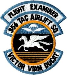 356th Tactical Airlift Squadron Flight Examiner
