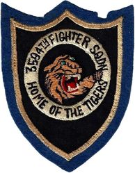 3594th Combat Crew Training Squadron
First CCTS version, embroidered into blue felt. Some damage to top felt. Japan made.

