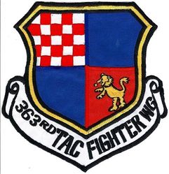 363d Tactical Fighter Wing 
Korean made.
