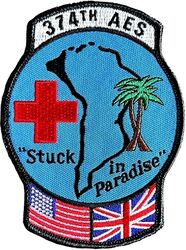 374th Aeromedical Evacuation Squadron Morale
Deployed to Diego Garcia.
