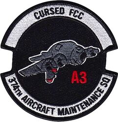 374th Aircraft Maintenance Squadron Flying Crew Chief Morale
