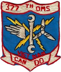 377th Organizational Maintenance Squadron 
RVN made.
