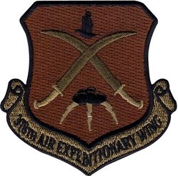 378th Air Expeditionary Wing Heritage
Based on old 4404th Wing patch used in the 1990s in Saudi.
Keywords: OCP
