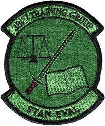 381st Training Group Standardization/Evaluation
Keywords: subdued