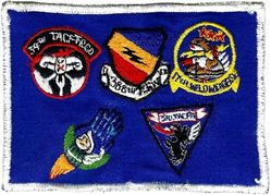 388th Tactical Fighter Wing Gaggle
34 TFS, 388 TFW, 17 WWS, 16 SOS, 3 TFS. Thai made.
