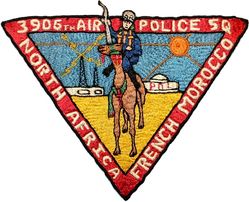 3905th Air Police Squadron
Moroccan made.

