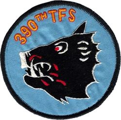 390th Tactical Fighter Squadron
Thai made circa 1966.
