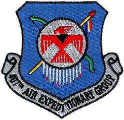 407th Air Expeditionary Group
The 407 AEG provided air operations support for coalition air dominance, battlespace control, and security to advance the stabilization of southern Iraq. It provides coalition tactical airlift support with aerial port operations. Was under the 332 AEW 2003-2011.
