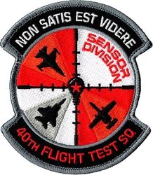 40th Flight Test Squadron Sensor Division
