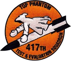 417th Test and Evaluation Squadron Top Phantom Award
