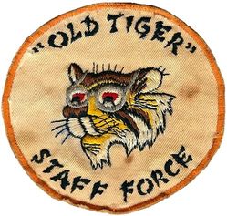4252d Strategic Wing Young Tiger Tanker Task Force Morale
Worn by the planners on the wing staff. Okinawan made.
