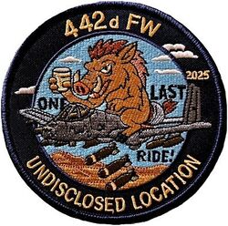 442d Fighter Wing A-10 Morale
No other information found.
