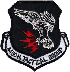 4450th Tactical Group
In 1984, as part of a cover plan for the F-117, the 4450th sent some of its A-7 aircraft to participate in TEAM SPIRIT 84. The crews were encouraged to have patches done there to help spread the cover story, thus many A-7 era patches are Korean made.
